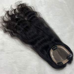 ท็อปเปอร์ผมแท้จากอินเดีย 100%  แบบไม่ผ่านกระบวนการ  จัดเรียงเกล็ดผม  คุณภาพพรีเมียม  ความหนาแน่น 150% - Product Image 6