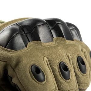 Guantes de moto de dedo completo de fibra de carbono para exteriores Protección de carreras de cuero transpirable con compatibilidad con pantalla táctil - Product Image 6
