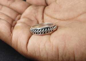Hot Selling Trendy <b>Spinner</b> Jewelry Popular 925 Sterling Silver Wholesale Jewelry Bohemian Silver <b>Rings</b> <b>Spinner</b> Silver Jewelry - Product Image 3