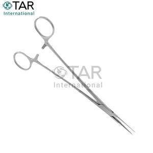 HEISS-1 Pinzas para Arteria, Pinzas Quirúrgicas Hemostáticas Rectas de 20,0 cm, Instrumentos Médicos Veterinarios Dentales de Acero Inoxidable - Product Image 3