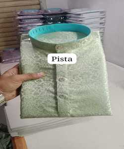 Árabe indio Punjabi Kurtassalwarkurta diseño para hombres Boda Verde último estilo AchkanBandhgalaSherwani tela - Product Image 1