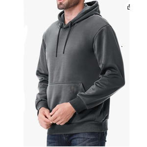 Sudadera Extra Grande 80% Algodón 20% Poliéster 2026 Envío Rápido Colección de Invierno Cuello de Doble Capa Bordado Tela de 300 Gramos - Product Image 2