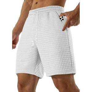 Summer Men's High Quality Cargo Shorts New Fashion <b>Drawstring</b> High Waist Baggy Fit Breathable Quick Dry Eco-Friendly - Product Image 6