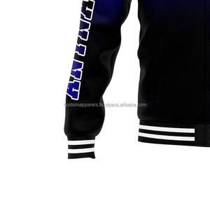 Chaqueta universitaria personalizada estilo bombardero, ropa deportiva de atletismo, venta al por mayor, chaqueta universitaria - Product Image 6