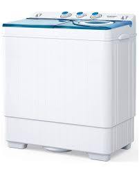 NOUVEAUTÉ Lave-linge séchant compact portable mini automatique à chargement frontal électrique tout-en-un, capacité de 26 lb - Product Image 2