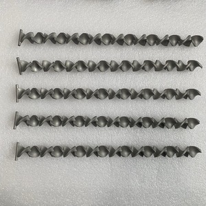 Composant d'avion en alliage d'aluminium imprimé par SLM, optimisé en topologie, pièce de test fonctionnelle, haute résistance, rapport poids-masse - Product Image 4