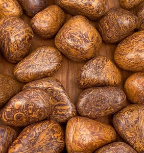 คริสตัลแกะสลักจากมารีอัมแจสเปอร์หินธรรมชาติขัดเงาดีไซน์แบบอักษรฮวงจุ้ย - Product Image 6