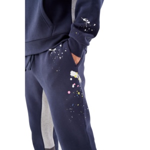 2025 pantalones de chándal para hombre, pantalones de chándal de algodón 100% de peso pesado, pantalones de chándal Acampanados para correr, pantalones de chándal altos, pantalones de hombre - Product Image 3