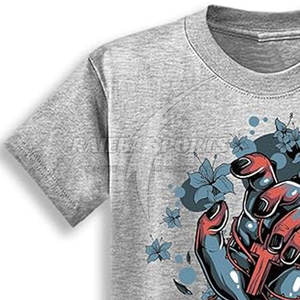 T-shirts DTF légers 100% coton respirants à séchage rapide, couleur et logo personnalisés, dernier style - Product Image 6