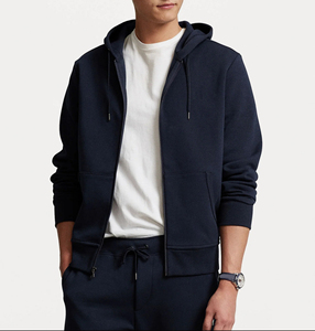 เสื้อฮู้ดซิปผู้ชายสไตล์สตรีทแวร์สำหรับฤดูหนาว ผลิตตามสั่งแบบ OEM พร้อมพิมพ์ลายดิจิทัล เสื้อแจ็คเก็ตมีฮู้ดลำลองสำหรับออกกำลังกาย - Product Image 5