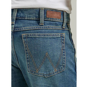 Shorts en jean baggy écologiques en denim lourd 100% coton à taille élastique décontractée pour homme fabriqués sur mesure - Product Image 6