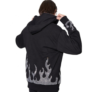 Vêtements de rue de haute qualité, sweat à capuche surdimensionné en gros vêtements de mode pour hommes sweats vierges à capuche en coton pull personnalisé OEM - Product Image 3