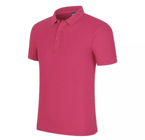 Camiseta de Hombre 100% Algodón de Alta Calidad, Manga Corta, Tejida, Estilo Golf, Diseño Sólido, Antiarrugas, Top Ventas - Product Image 5