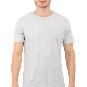 T-shirts en coton uni pour hommes à imprimer-T-shirts vierges personnalisables pour les marques Vente en gros Fournisseur de vêtements en vrac OEM disponible - Product Image 5