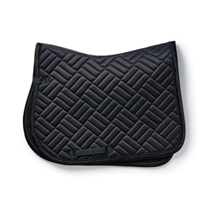 Forro suave transpirable, diseño acolchado duradero, soporte cómodo para caballos, estructura elegante, almohadilla de silla ecuestre inglesa - Product Image 4