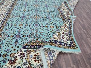 Multicolor size 3x5 feet Area fine wool <b>Rug</b> Hand-knotted turkish with Abstract Pattern for Living or Dining Room any room - Product Image 2