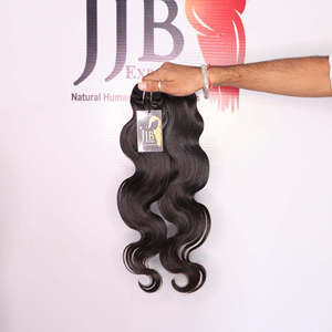 มัดผมคนแท้เกรด11A มัดผมอินเดียแบบไม่ผ่านการทำสารเคมีพร้อมแผ่นปิดแบบ HD ด้านหน้า - Product Image 1