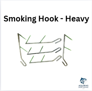 5 pièces ensemble crochets à fumer en acier inoxydable haute résistance pour suspendre la viande de poisson capacité de charge lourde pour la pêche en mer utilisation commerciale - Product Image 2