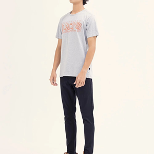 Nueva Camiseta Casual para Hombre 100% Algodón, Precio al por Mayor, Corte Regular, Sólida, Transpirable, Impresión Digital - Product Image 5