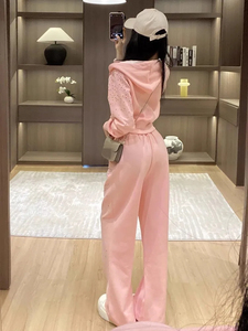 Conjunto Deportivo de Invierno, Top Corto, Sudadera con Capucha, Logotipo Personalizado, 100% Algodón, Unisex - Product Image 6