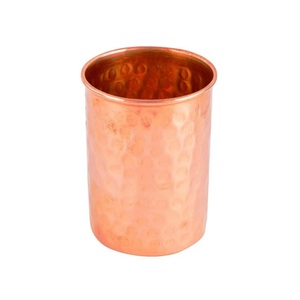 แก้วทองแดงบริสุทธิ์รูปทรงกลมสำหรับดื่มน้ำในบ้านโรงแรมร้านอาหาร - Product Image 4