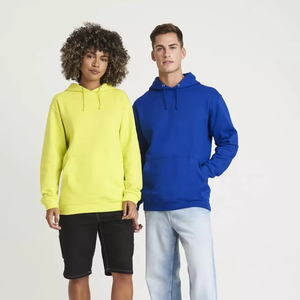 Haute Qualité 420 GSM Coton Épais Blanc Plaine Lourd Surdimensionné Hoodies No String Unisexe Logo Personnalisé Plus La Taille Hommes Hoodies - Product Image 1