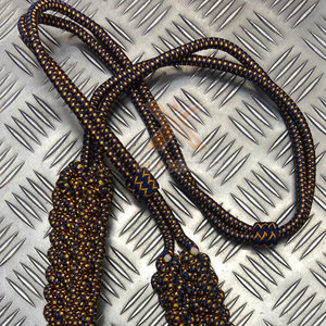 Cordon de serrage enduit pour uniforme de cérémonie, marque privée, haute performance, 100% polyester, écologique, faible MOQ - Product Image 6