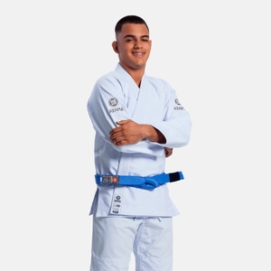 Nouveau Kimono de Jiu-Jitsu BJJ Taille Adulte Arts Martiaux en Polyester/Coton Lavé Extensible Uniforme - Product Image 2