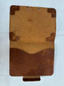 Genuine Leather Durable Portable <b>Tablet</b> Covers with Vintage Finish Sling and Handle Closure for <b>Tablets</b> and E-Readers - Product Image 4