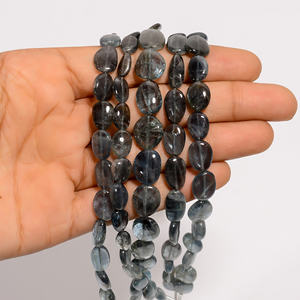 Cuentas de Aguamarina, cuentas lisas de forma de fantasía de Aguamarina natural, piedra preciosa de aguamarina, cuentas de Aguamarina para la fabricación de joyas - Product Image 2