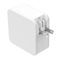 Cargador GaN PD100W al por Mayor, Adaptador de Carga Rápida USB C de 100W, Cargador de Pared con Logotipo Personalizado OEM ODM para Teléfono y Portátil