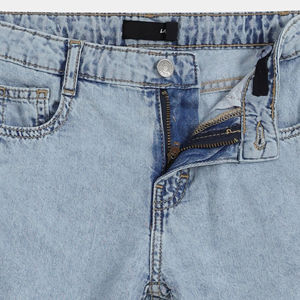 Nouveau Pakistan Fabricant OEM Vente en gros Short en jean décontracté à taille moyenne déchiré personnalisé pour l'été Qualité supérieure à l'exportation - Product Image 5