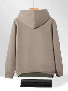 2025 New High Quality <b>Men</b> & Unisex Winter <b>Hoodies</b> 100% Cotton Custom Design Streetwear Factory Wholesale Sale - Product Image 6