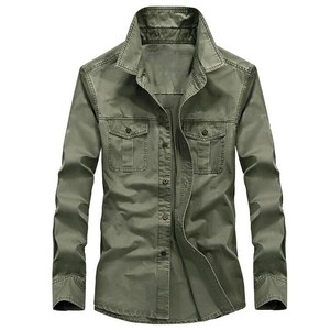 <b>Men's</b> <b>Shirts</b> <b>Denim</b> Jeans <b>Shirt</b> Fashion High Quality <b>Men's</b> Cotton 2023 Latest Design <b>Men's</b> Plus Size Solid Color - Product Image 4