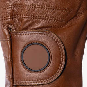 Easy <b>Wash</b> Genuine Leather Non-Slip Women Golf <b>Gloves</b> Breathable Comfort Anti-Wrinkle Hook Loop Closure New Design Sports Wear - Product Image 6