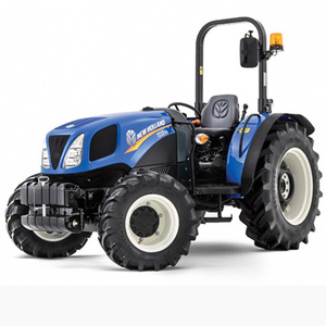 Tractor agrícola New Hollands 70hp 4WD bastante usado de calidad original con grada de discos gratis - Product Image 3