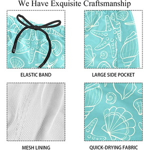 Short de sport en maille de style High Street pour homme avec broderie personnalisée et motif uni - Product Image 4