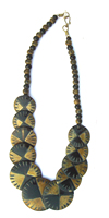 Collier en perles de verre de haute qualité en forme de cœur, fait main en Inde, style traditionnel et moderne, pour femme, bijoux de fête, vente en gros