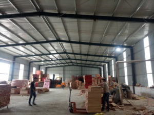 현대 철강 창고 건물 완전한 산업 작업장 조립식 갈폰 산업/동굴 산업/에디피오스 금속 - Product Image 5