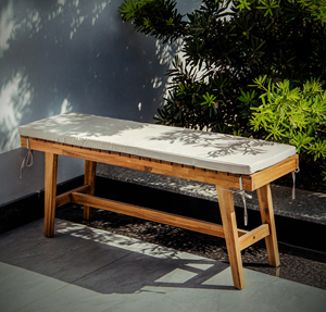 Banco de madera de acacia Premium para interiores modernos y espacios al aire libre Banco de patio de alta calidad para uso en parques - Product Image 3