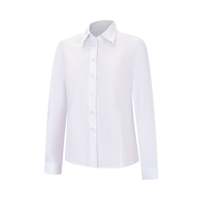 Chemise de serveuse à manches longues pour femmes MISEMIYA 8726 Fabriquée au Sri Lanka