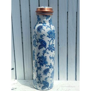 Botella de cobre original de mejor grado 100% a bajo precio Fabricante y exportador de India - Product Image 3