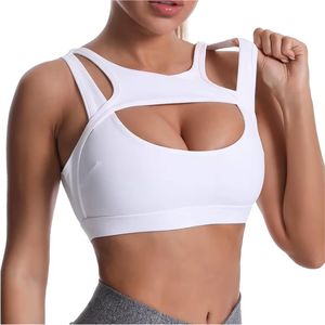 Vente en gros de soutien-gorge de sport pour femmes avec fermeture éclair pour entraînement, course à pied, soutien-gorge de sport rembourré - Product Image 3
