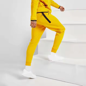 Chándal de invierno informal de algodón 100% de alta demanda Patrón sólido transpirable con ajuste cómodo para uso diario - Product Image 4