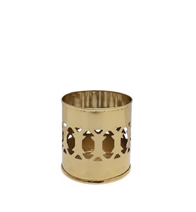 Best Selling Round Shape Medium Size Metal <b>Candle</b> Votive in <b>Gold</b> Color for Home & Wedding Tabletop Decor Customized - Product Image 2