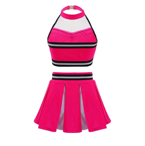 Nouveaux uniformes de cheerleading tendance, design gratuit, séchage rapide, vente en gros, personnalisés, brillants, de haute qualité, pour toutes les équipes. - Product Image 2
