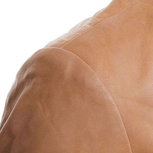 Veste de mode lifestyle avec structure en cuir lisse Veste de tous les jours urbaine conçue pour le confort des hommes Vêtement d'extérieur décontracté - Product Image 5