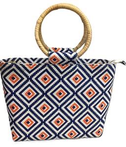 กระเป๋าถือผู้หญิงหรูหราสไตล์โบฮีเมียนเป็นมิตรต่อสิ่งแวดล้อมนำกลับมาใช้ใหม่ได้ทันสมัยผ้าใยธรรมชาติทำจากบังคลาเทศ - Product Image 5
