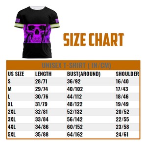 Camiseta negra de calavera gris Hi Vis, tiras reflectantes, ropa de trabajo de seguridad Hi Vis, camiseta personalizada de seguridad para hombres - Product Image 5