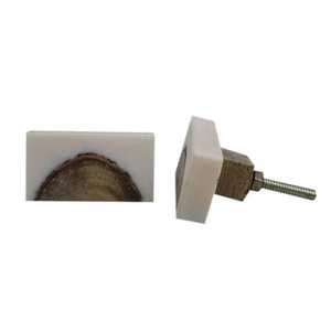 Perillas de gabinete de puerta de cajón de madera de resina artesanal y perillas de puerta de tirador a bajo precio - Product Image 6